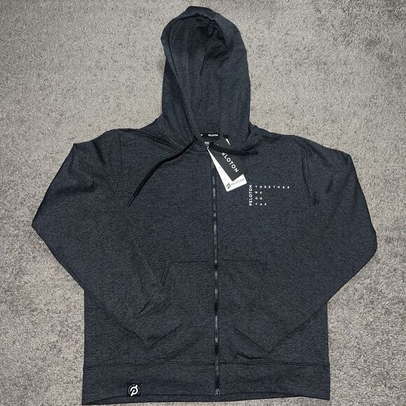 Peloton Jacket Women’s Small Hood Zip Up Coat Pocket Gym Run Bike Core Cruise - Picture 1 of 7